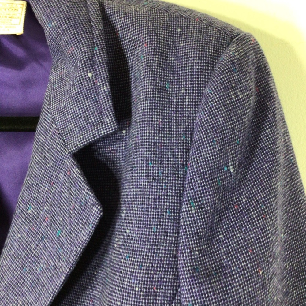 Pendleton Deep Purple Suit Jacket - image 2